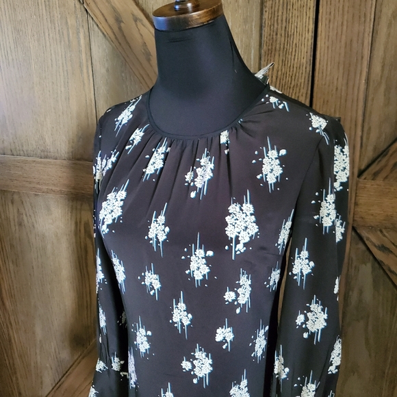 Derek Lam Silk Floral Dress - Picture 4 of 6